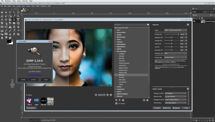 Software Editing Foto PC GIMP