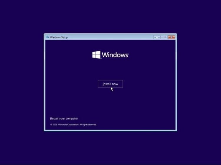 Install Ulang Windows