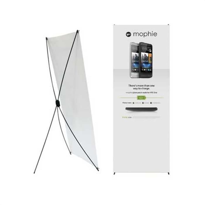 Ukuran Standing X Banner