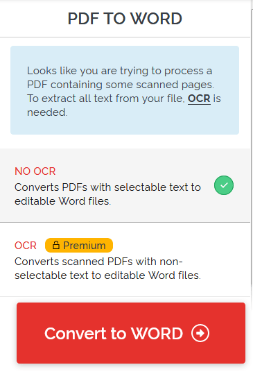 convert to word
