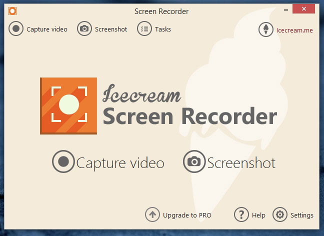 Icecream Screen Recorder PC