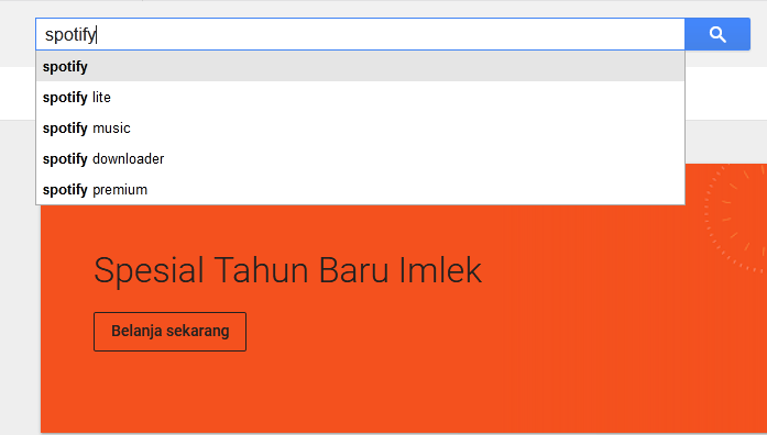 kolom pencarian playstore