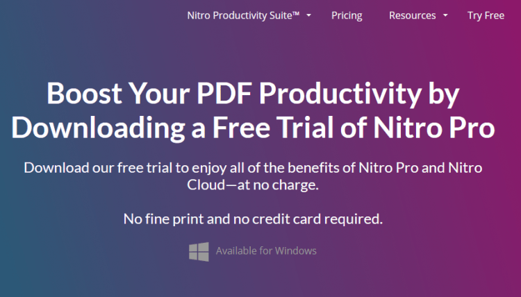 Nitro PDF