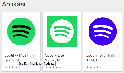 pilih aplikasi playstore