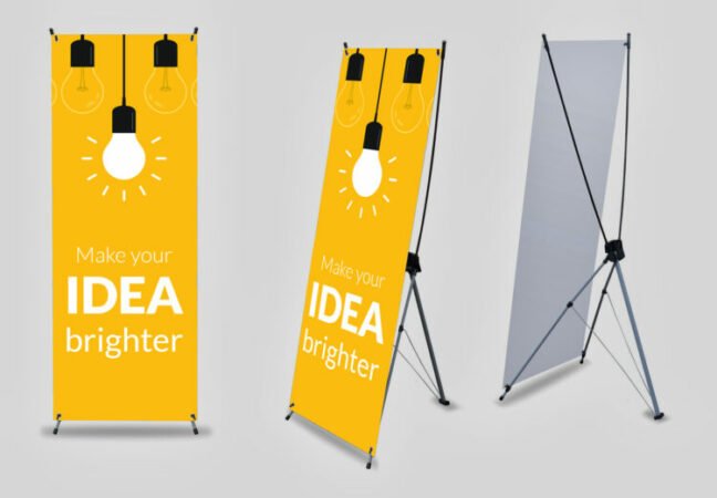 Ukuran standar x banner