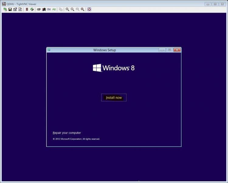 klik “Install Now”