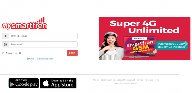 Cek Kuota Smartfren di Situs Resmi