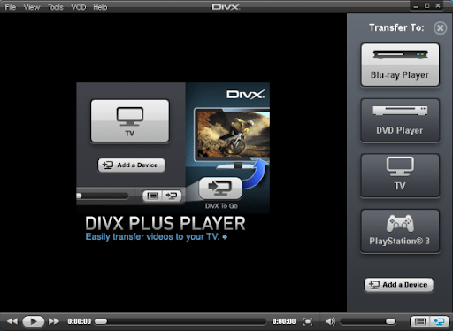 Software Video Player DivX Player