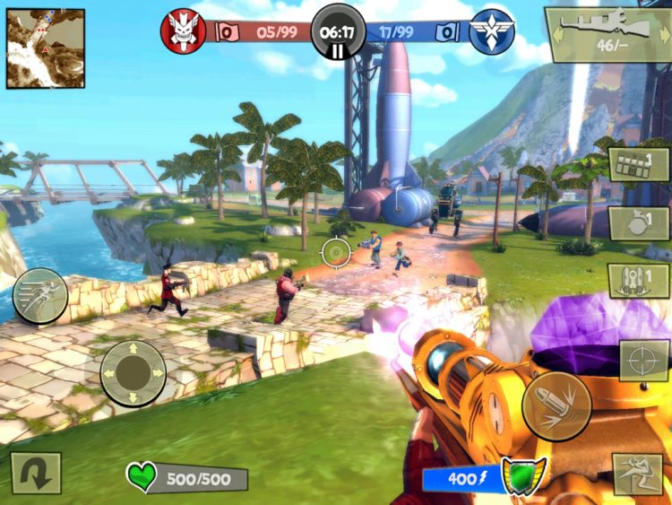Game online perang blitz
