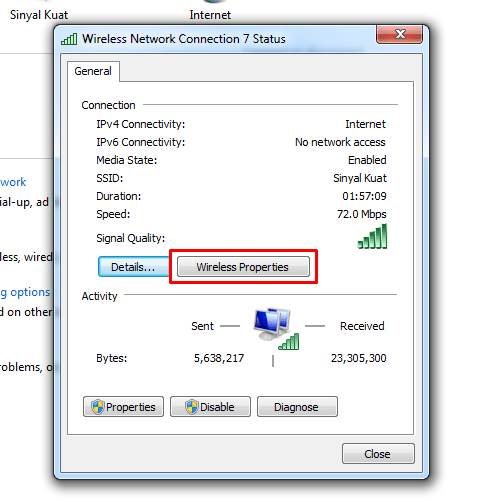 Wireless properties