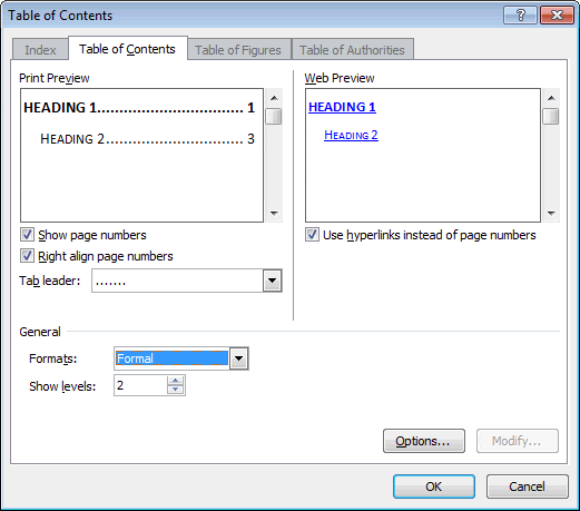 Membuat daftar isi otomatis di ms word