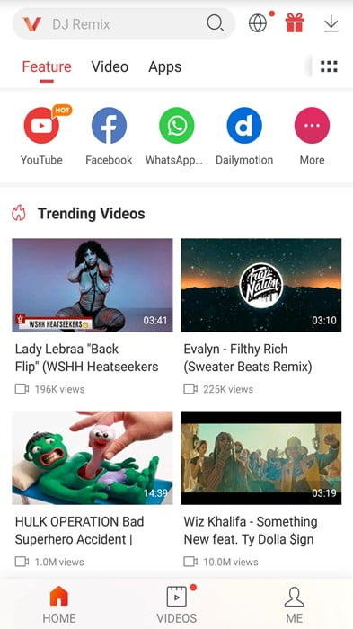 Android Vidmate