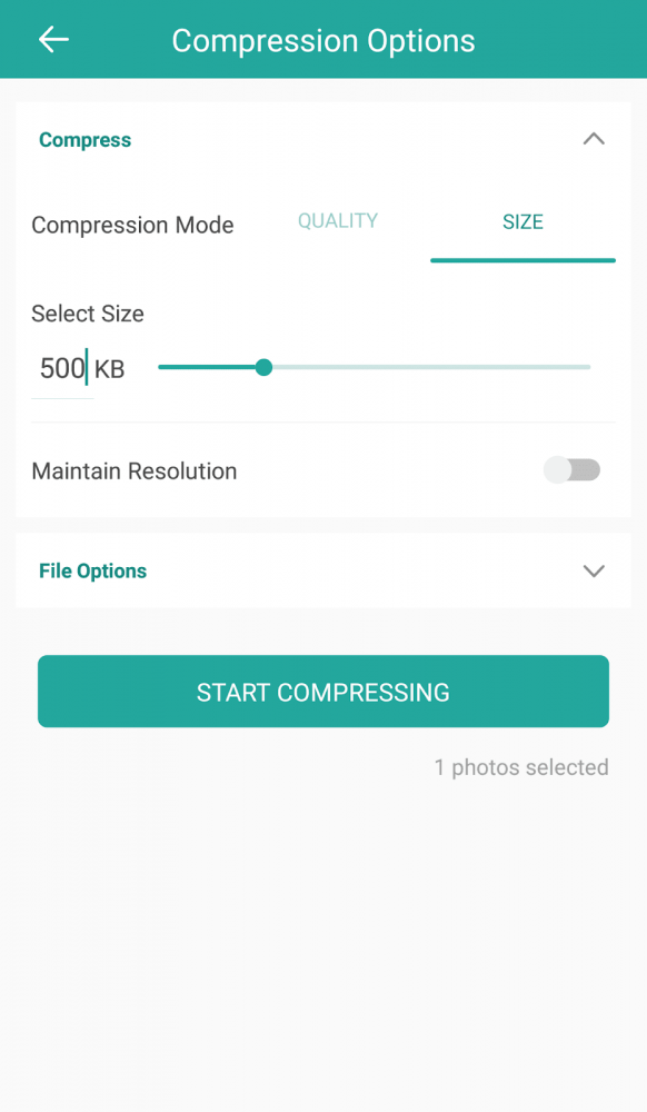 cara memperkecil file jpg di android 2