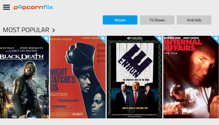 Nonton Bioskop Online di PopcornFlix