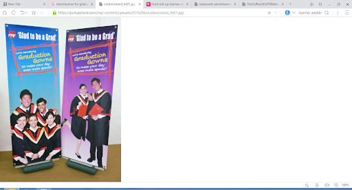 Banner Wisuda Santai Eksklusif