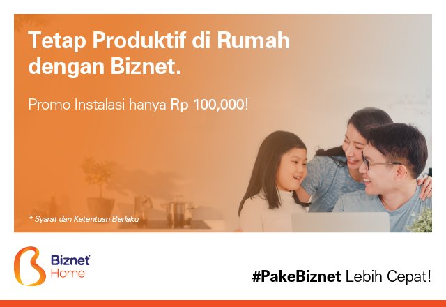 Paket WiFi Murah Biznet Home