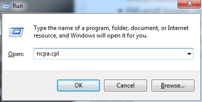 Cek IP Laptop Lewat RUN