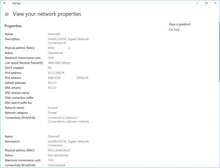Lihat IP Address