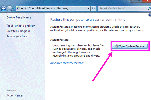 Restore Windows