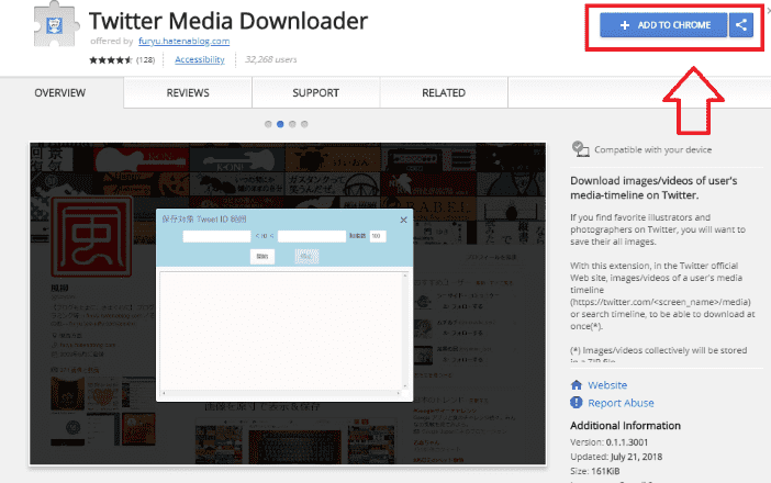 Twitter Media Downloader Add Ons