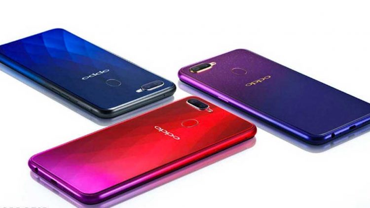 Desain Oppo F9