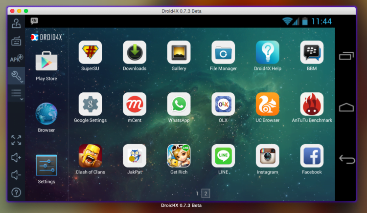 Emulator Android Terbaik Droid4x