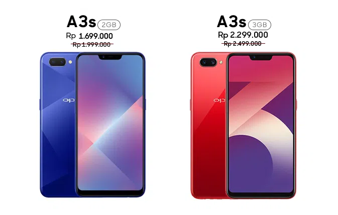 Harga Oppo A3S