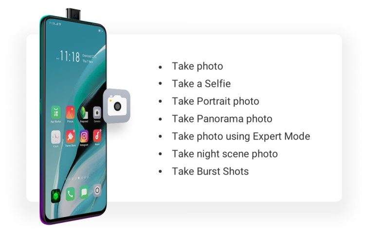 Kamera Oppo A5s
