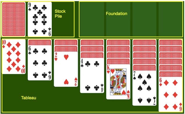 game offline PC Solitaire