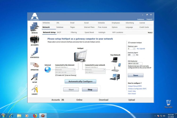 Aplikasi Hotspot PC Antamedia