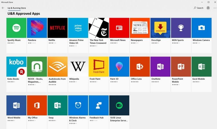 Jika Anda sudah membuka aplikasi Microsoft Store, langkah selanjutnya adalah klik pada kotak Pencarian atau Search