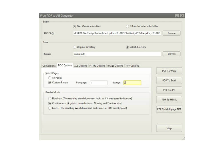 Lewat Software PDF All Converter