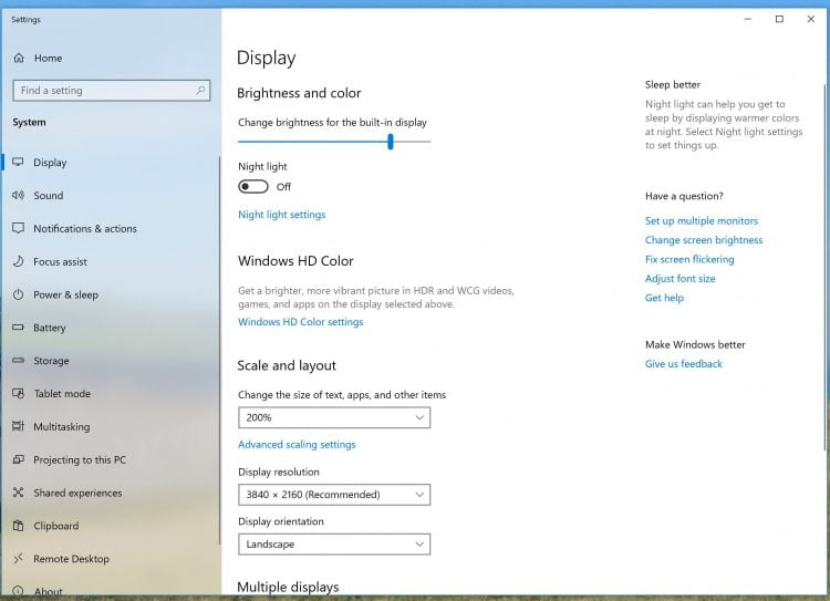 Cara meredupkan layar komputer Klik Kanan Windows 10