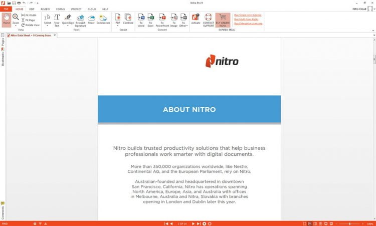 Pastikan memiliki software Nitro 9 Pro di PC, jika belum Anda bisa download dan memasangnya terlebih dahulu