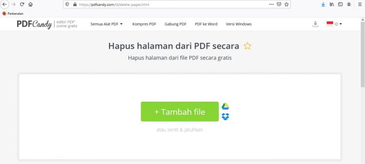 Pertama kunjungi alamat berikut