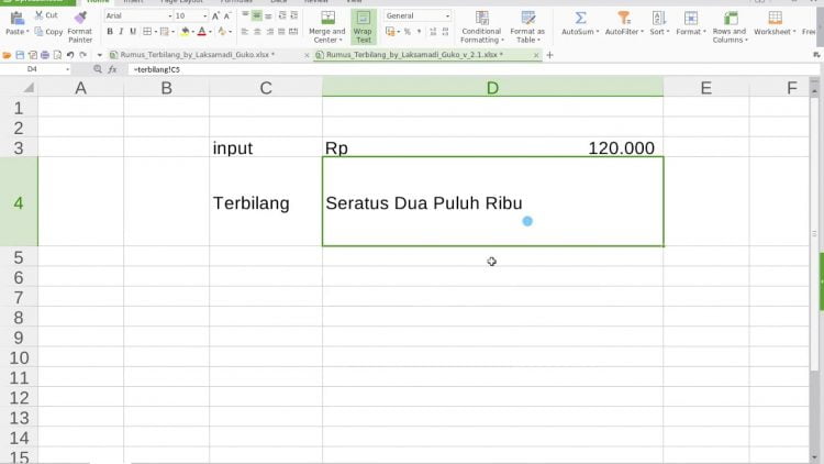 Rumus Terbilang Excel dan Fungsinya dalam Mengolah Angka