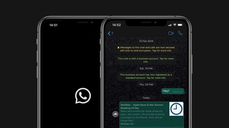 WhatsApp Dark Mode