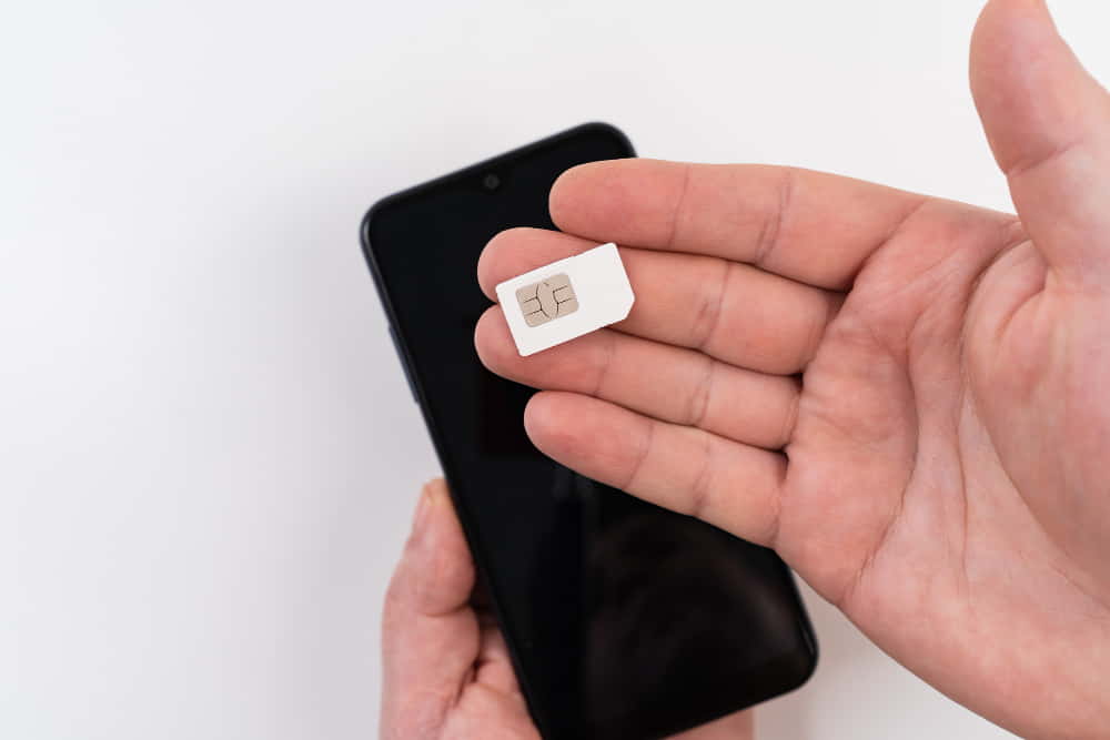 Bersihkan Sim Card