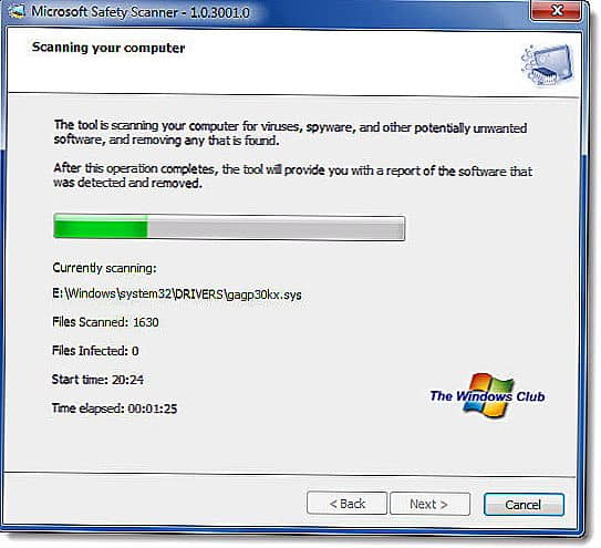 Microsoft Safety Scanner