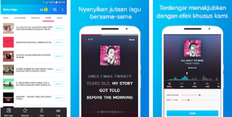 aplikasi untuk karaoke di HP