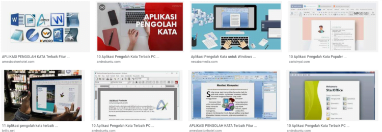 APLIKASI PENGOLAH KATA TERBAIK