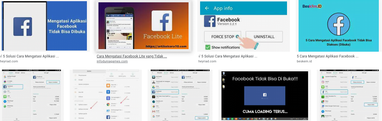 Cara Mengatasi Aplikasi Facebook yang Tidak Bisa Dibuka