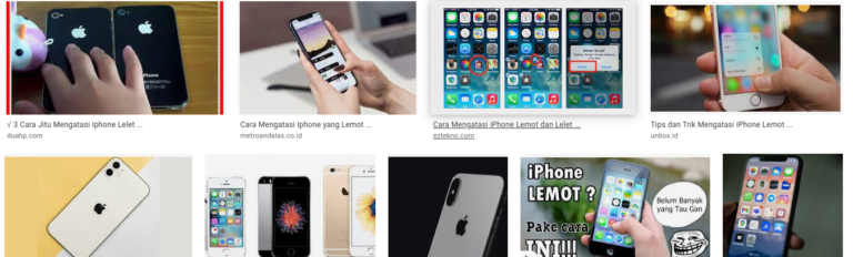 cara mengatasi iPhone lemot dan lelet