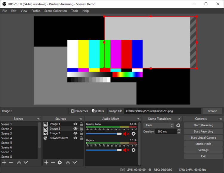 software live streaming pc ringan