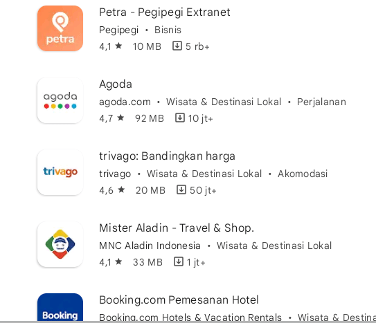 Aplikasi Booking Hotel Terbaik 