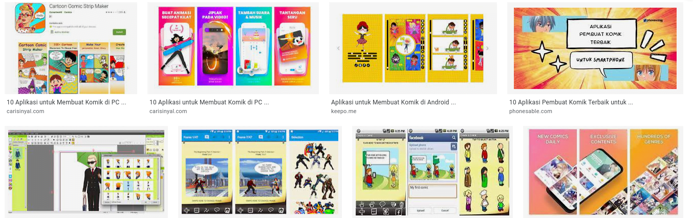 10 Rekomendasi Aplikasi untuk Membuat Komik Terbaik