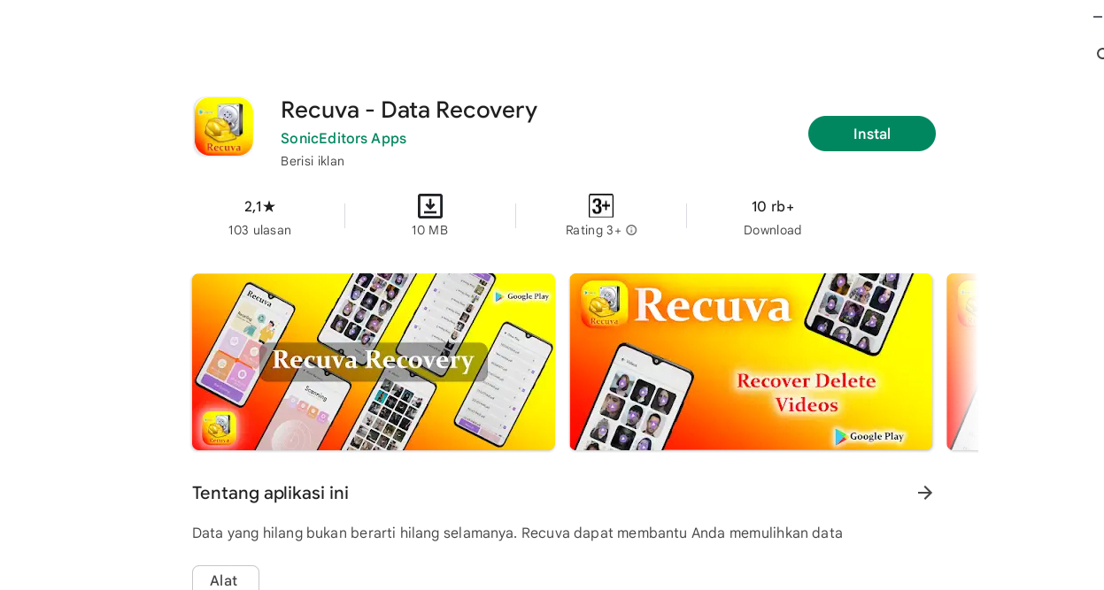10 aplikasi recovery data Android terbaik