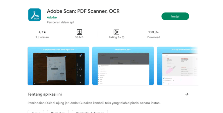 10 Rekomendasi Aplikasi Memindai  Dokumen Terbaik