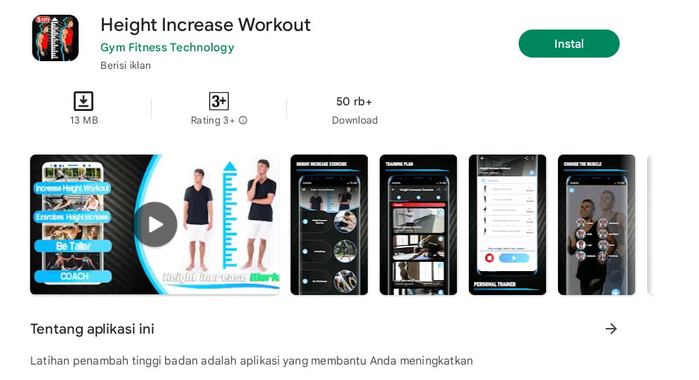 10 Aplikasi Olahraga Peninggi Badan Terbaik