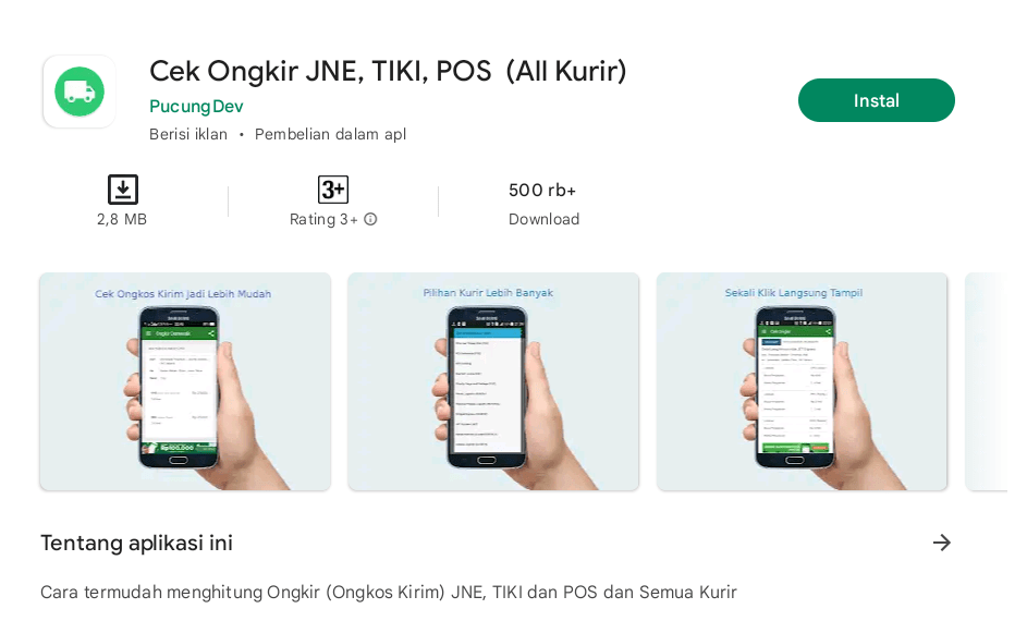 10 Aplikasi untuk Cek Ongkir Terbaik 